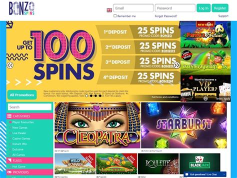 Bonzo spins casino review